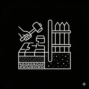 Trinkelių klojimas ir sklypo drenažo sistemos įrengimas Šiauliai